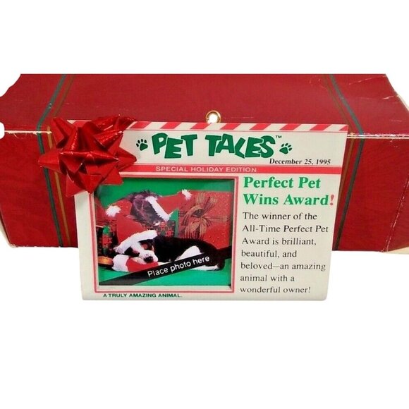 Carlton Cards Frame Your Favorite Pet Photoholder Christmas Tree Ornament - Picture 1 of 7